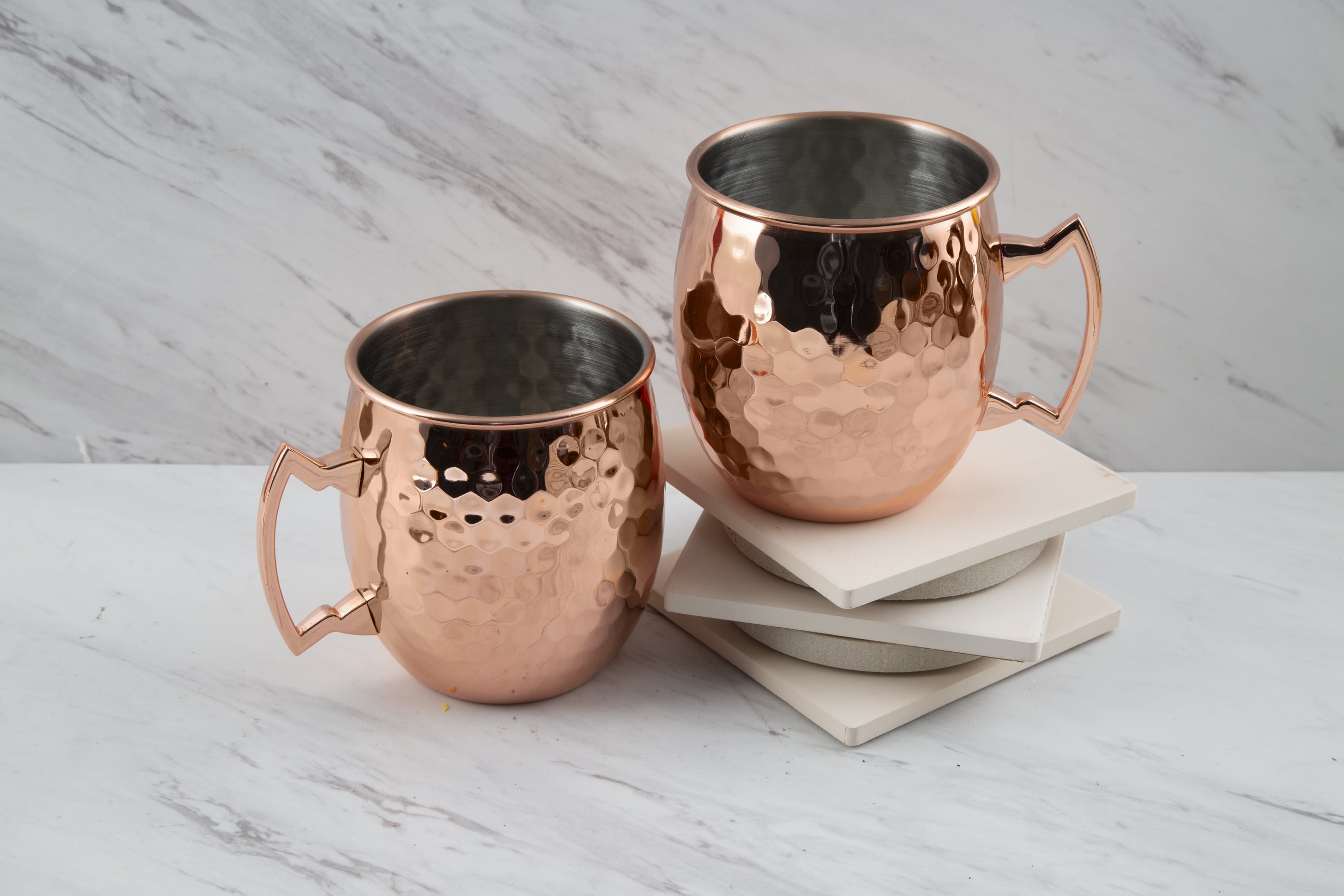 The Moscow Mule Copper Mug Gift Set (Set of 2) – The Cocktail Box Co.