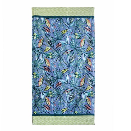 Better Homes & Gardens Cotton Palm Beach Towel 38" X 72"