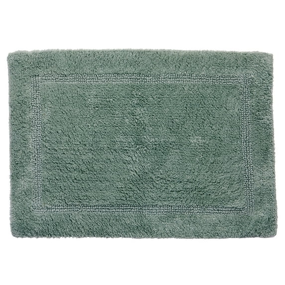 Better Homes & Gardens Cotton Reversible Bath Rug, Green River, 17" x 24"