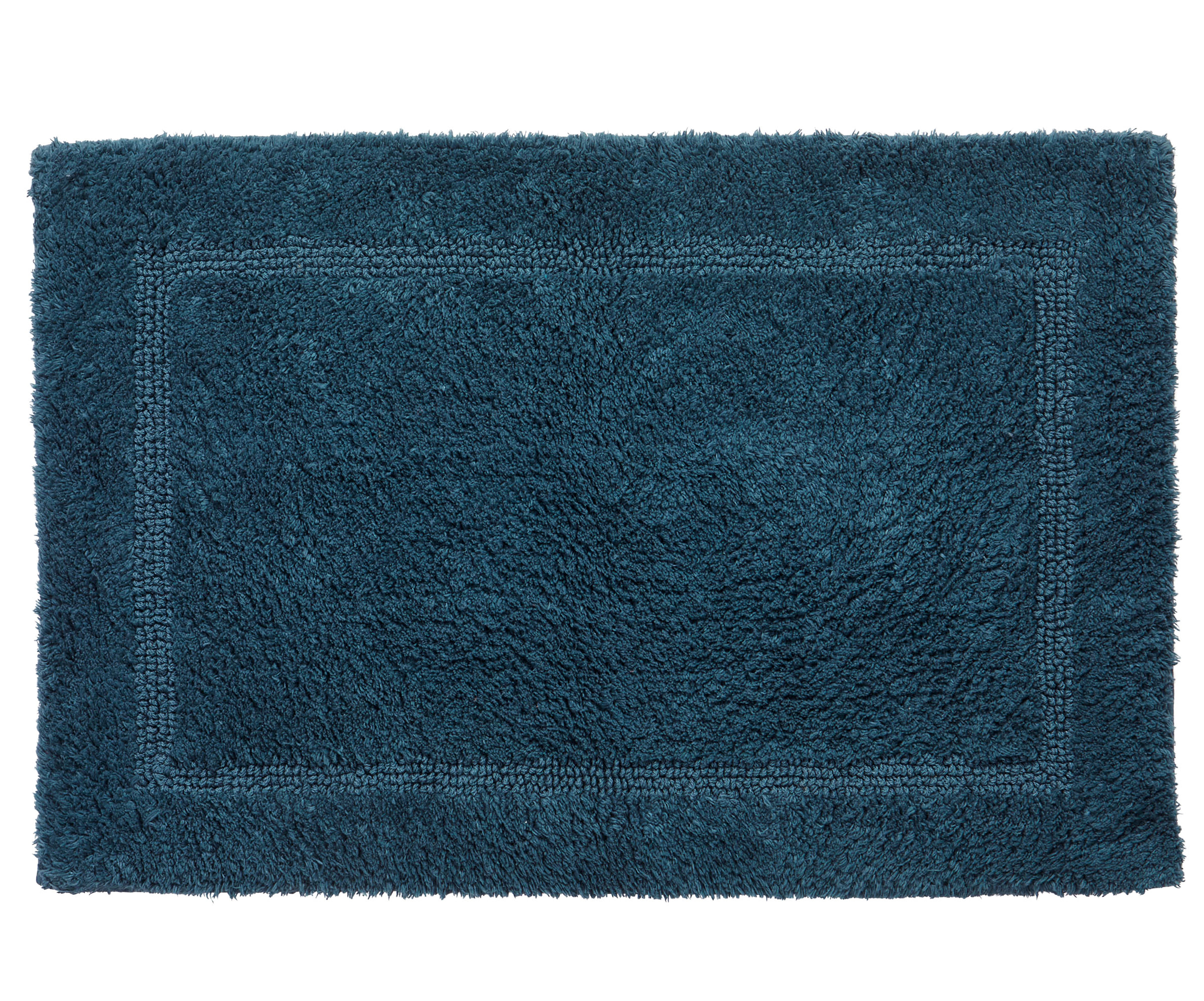 Better Homes & Gardens Cotton Reversible Bath Rug, Nimbus Blue, 17" x 24" - Walmart.com