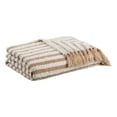 Shop Better Homes & Gardens Cozy Woven Chenille Throw, Camel Stripe