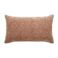 thumbnail image 1 of Better Homes & Gardens 14" x 24" Terracotta Crafted Geo Cotton Decorative Pillow, 1 of 6