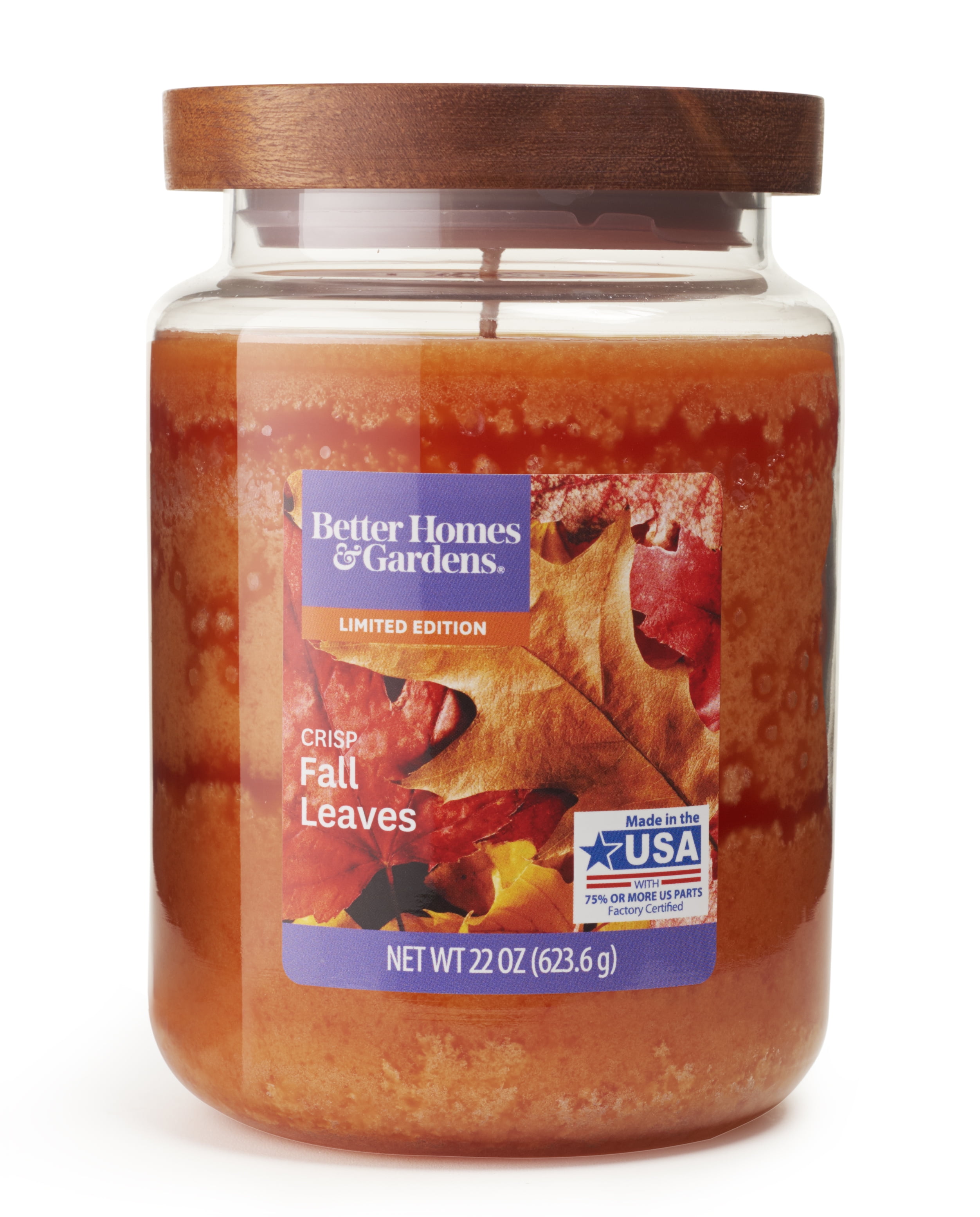 Better Homes And Gardens Crisp Fall Leaves Candle