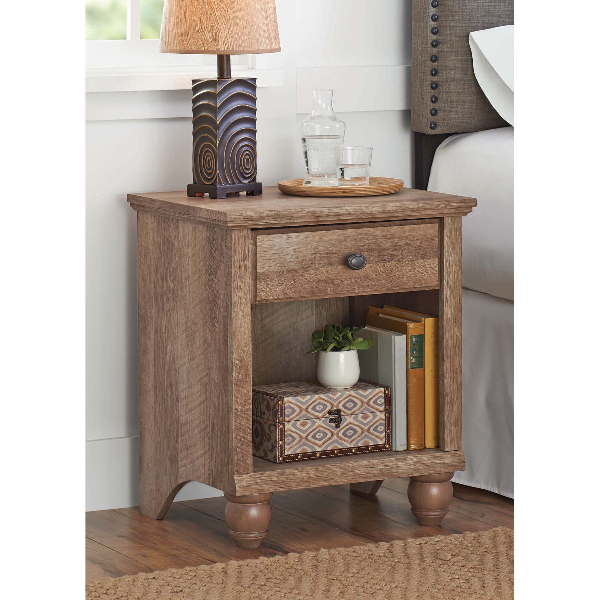 Better Homes & Gardens Crossmill Accent Table, Weathered Finish - image 1 of 8