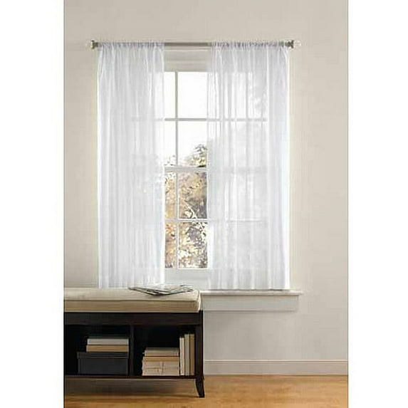Better Homes & Gardens Crushed Voile Curtain Panel