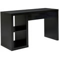 thumbnail image 1 of Better Homes & Gardens Cube Storage Office Desk, Black, 1 of 7