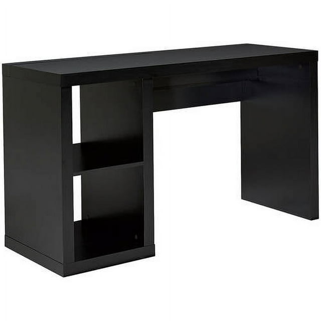 Better Homes & Gardens Cube Storage Office Desk, Black
