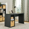 thumbnail image 1 of Better Homes & Gardens Cube Storage Office Desk, Charcoal, 1 of 8