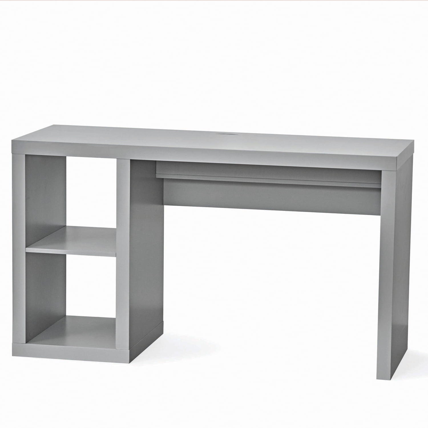 Better Homes & Gardens Cube Storage Office Desk, Gray