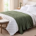thumbnail image 1 of Better Homes & Gardens Cypress Green Chenille Gauze Bed Blanket, Full/Queen Size, 90 x 92 in, 1 of 7
