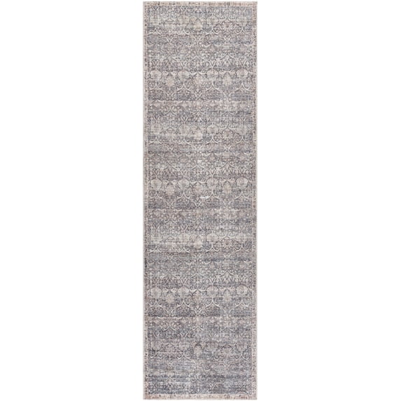 Better Homes & Gardens Damask Modern Runner Rug, 29" x 101"