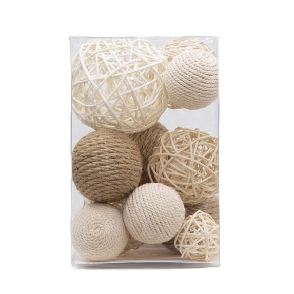 Better Homes & Gardens Decorative Ball Bowl Filler - Set of 11 New Pieces