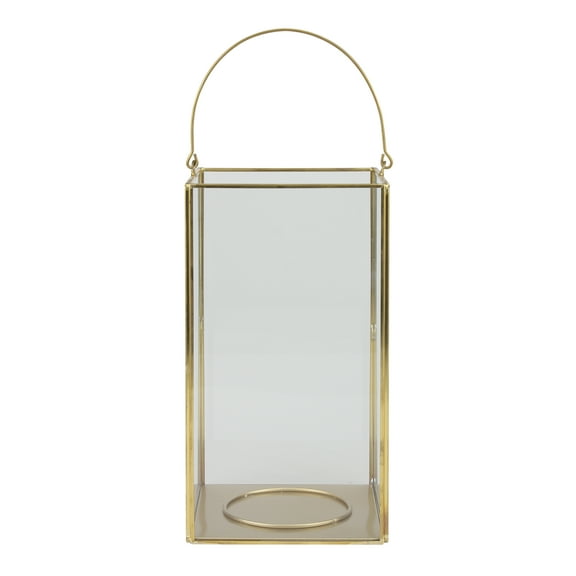 Better Homes & Gardens Decorative Gold Metal Lantern Large [Delivery]