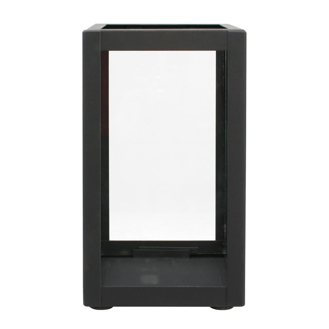 Better Homes & Gardens Decorative Metal Candle Holder Lantern, Black
