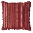 thumbnail image 1 of Better Homes & Gardens Decorative Throw Pillow, Reversible Stripe, Rust, 20" x 20", 1 of 6