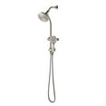 thumbnail image 1 of Better Homes & Gardens Deluxe Shower Combo with Magnetic Slide Bar Kit in Satin Nickel, 1 of 9