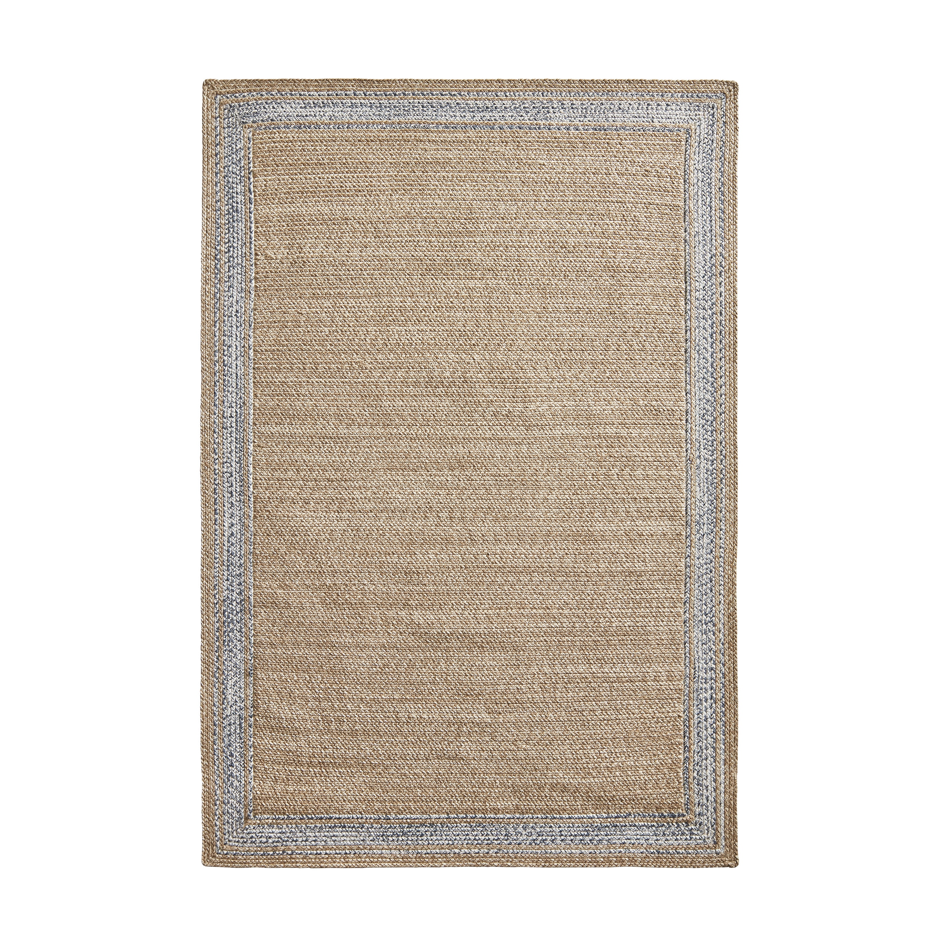 Better Homes & Gardens Denim Natural Braided Rug by Dave & Jenny Marrs, 5' x 7'