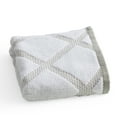 thumbnail image 1 of Better Homes & Gardens Diamond Drop Hand Towel, Soft Silver, 1 of 2