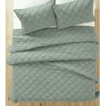 thumbnail interactive-video image 1 of Better Homes & Gardens Diamond Gauze Quilt, Sage, King, 1 of 6