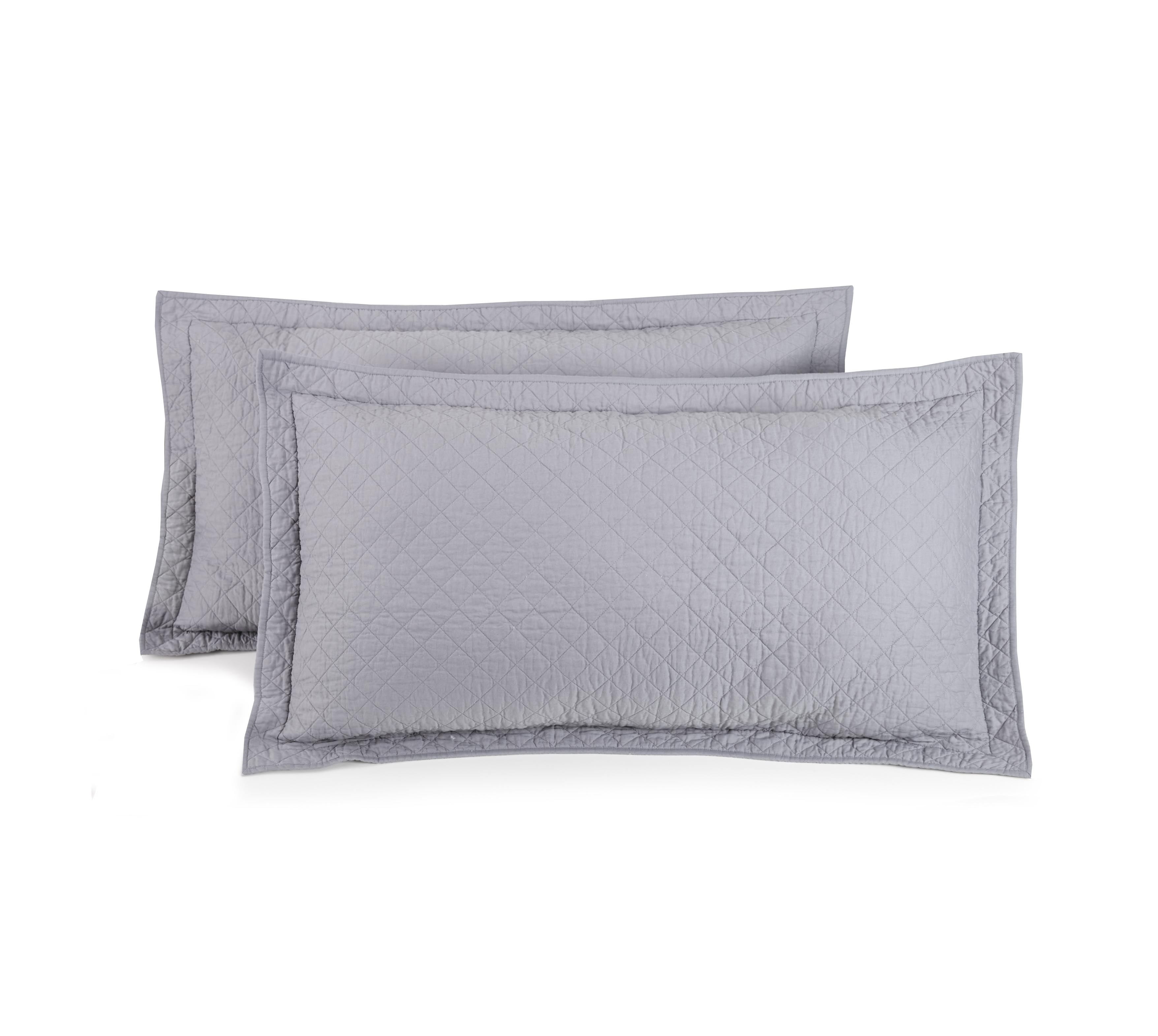 Better Homes & Gardens Diamond Quilt Pillow Sham Set