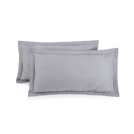 Better Homes & Gardens Diamond Quilt Pillow Sham Set