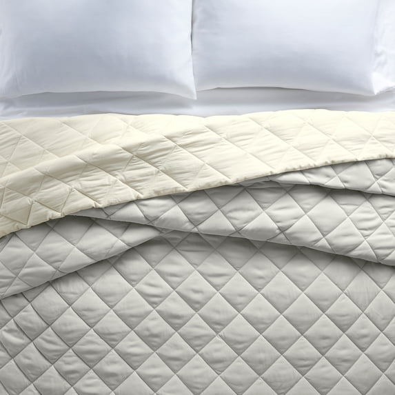 Better Homes & Gardens Down Alternative Comforter, King - Silver, Reversible