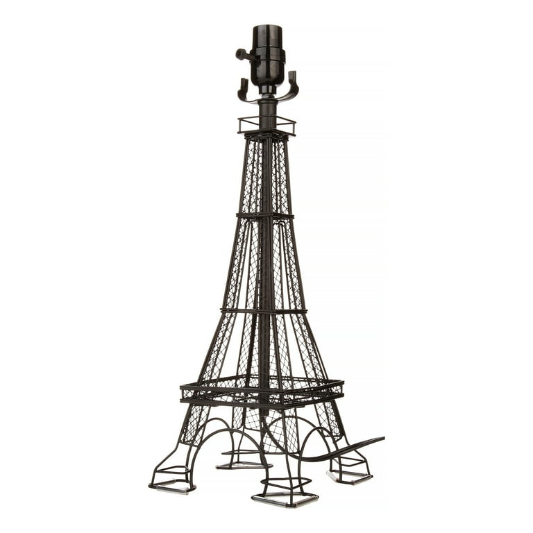 Better Homes Gardens Eiffel Tower Lamp Base Black Metal Finish