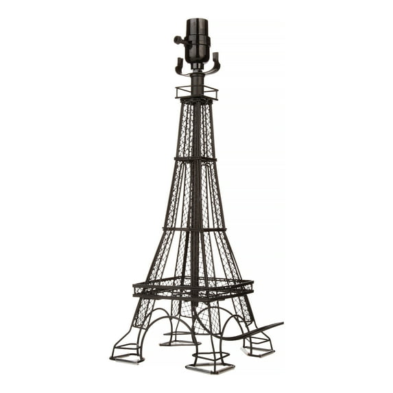 Better Homes & Gardens Eiffel Tower Lamp Base, Black Metal Finish