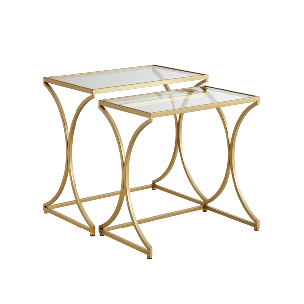 Better Homes & Gardens Ellis Nesting Accent Tables, Gold