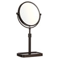 thumbnail image 1 of Better Homes & Gardens Extendable Two-Sided Free Standing Vanity Mirror, Bronze Finish, 1 of 7