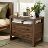 Better Homes & Gardens Ezra 2-Drawer Nightstand wi