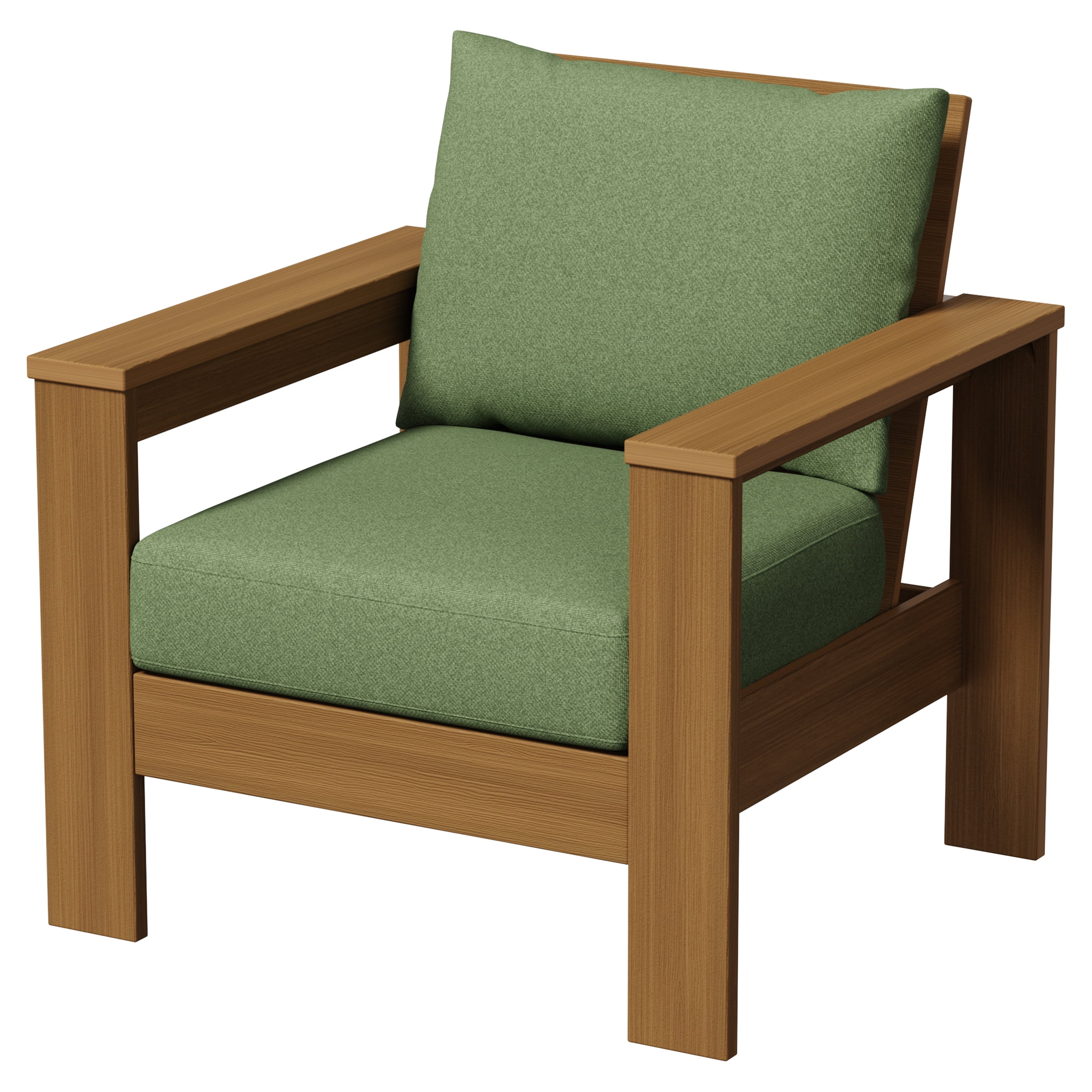 Better Homes & Gardens Ezra Outdoor HDPE Club Chair, Black with