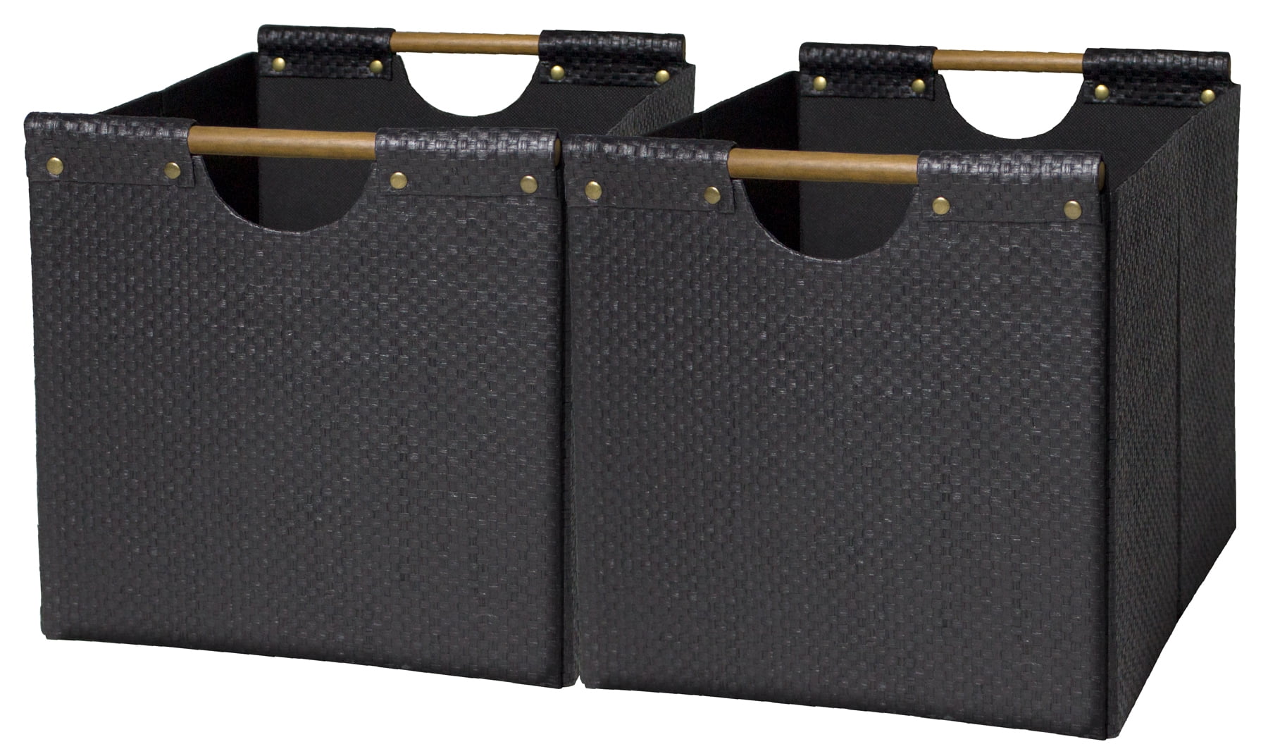 Better Homes & Gardens Fabric Cube Storage Bins (12.75" x 12.75"), 2