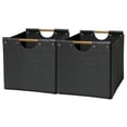Better Homes & Gardens Fabric Cube Storage Bins (12.75" x 12.75"), 2