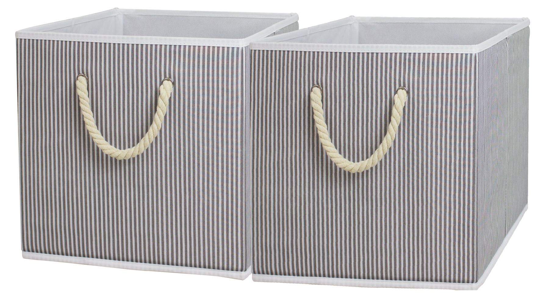 Better Homes & Gardens Fabric Cube Storage Bins (12.75" x 12.75"), 2