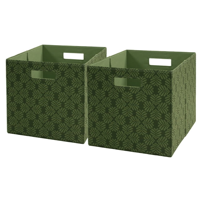 Better Homes & Gardens Fabric Cube Storage Bins (12.75" x 12.75"), 2
