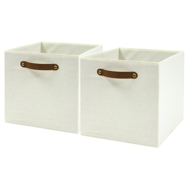Better Homes & Gardens Fabric Cube Storage Bins (12.75" x 12.75"), 2