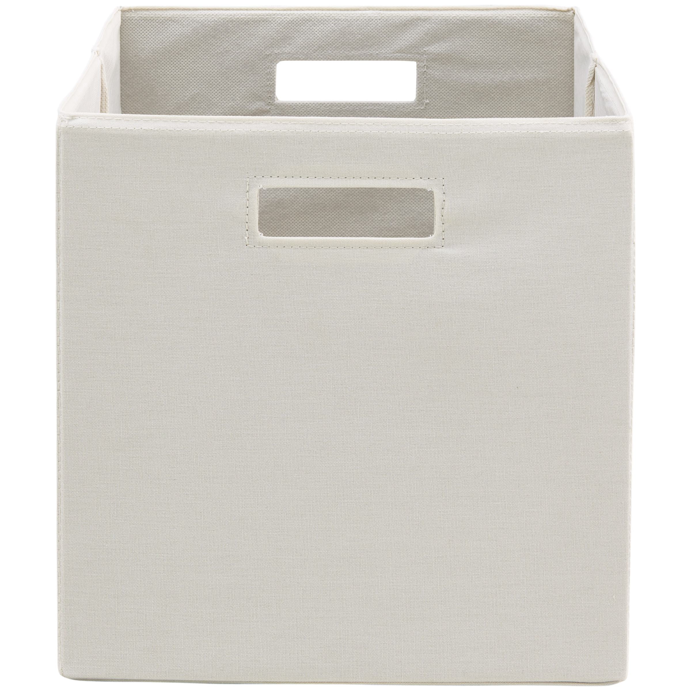 Better Homes & Gardens Fabric Cube Storage Bins (12.75" x 12.75"), Set