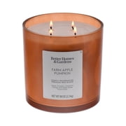 Better Homes & Gardens Farm Apple Pumpkin Scented 4-Wick 80oz (2.26 kg) Large Oversized Jar Candle