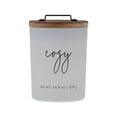 thumbnail image 1 of Better Homes & Gardens 2-Wick Candle JaR with Wood Lid & Metal Handle Smoked Cedar White 148oz, 1 of 5