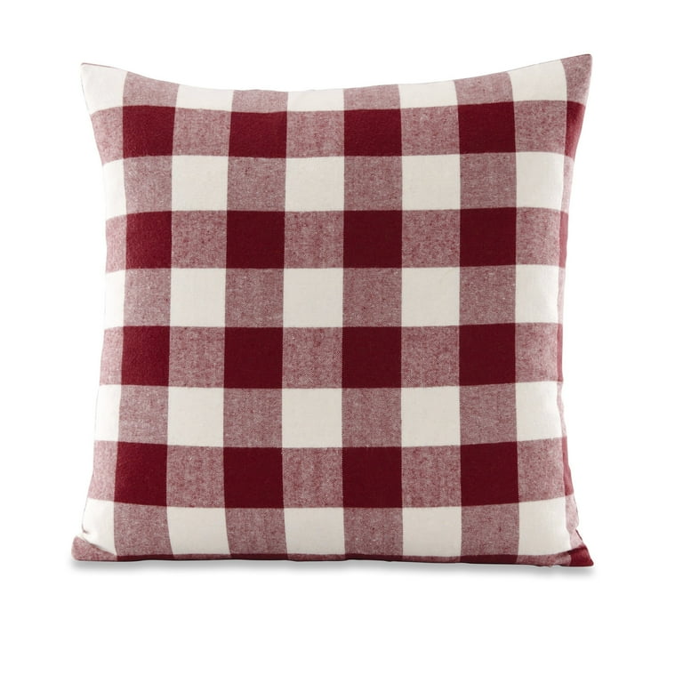 Buffalo plaid hot sale pillows walmart