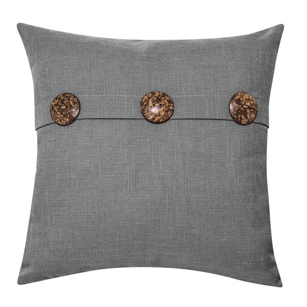 Better Homes & Gardens Feather Filled Three Button Decorative Throw
