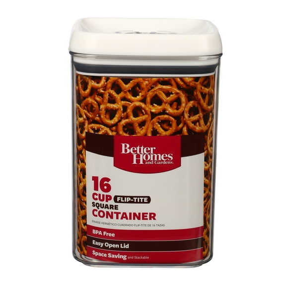 Better Homes & Gardens Flip Tite Canister
