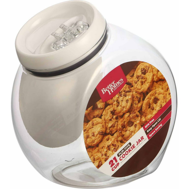 Better Homes & Gardens Flip-Tite Cookie Container, 21 Cups