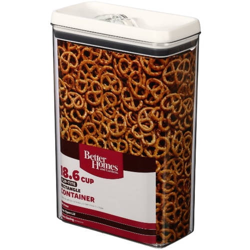 Better Homes & Gardens Flip-Tite Rectangular Container, 18.6 Cups