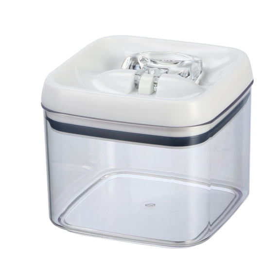 Better Homes & Gardens Flip-Tite Square Food Storage Container, Clear, Easy-Open Lid, BPA-Free