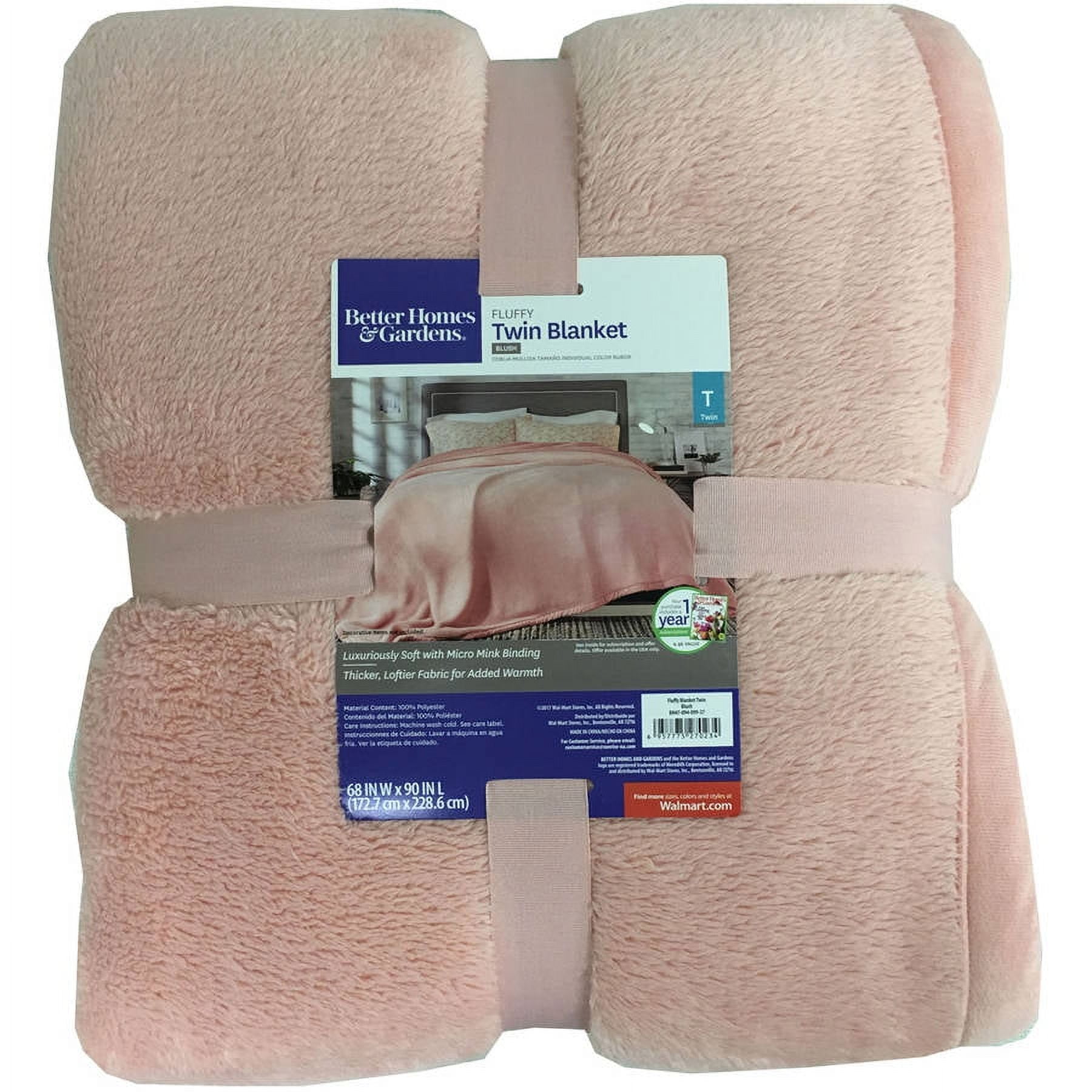 Better Homes Gardens Fluffy Blanket 1 Each Walmart