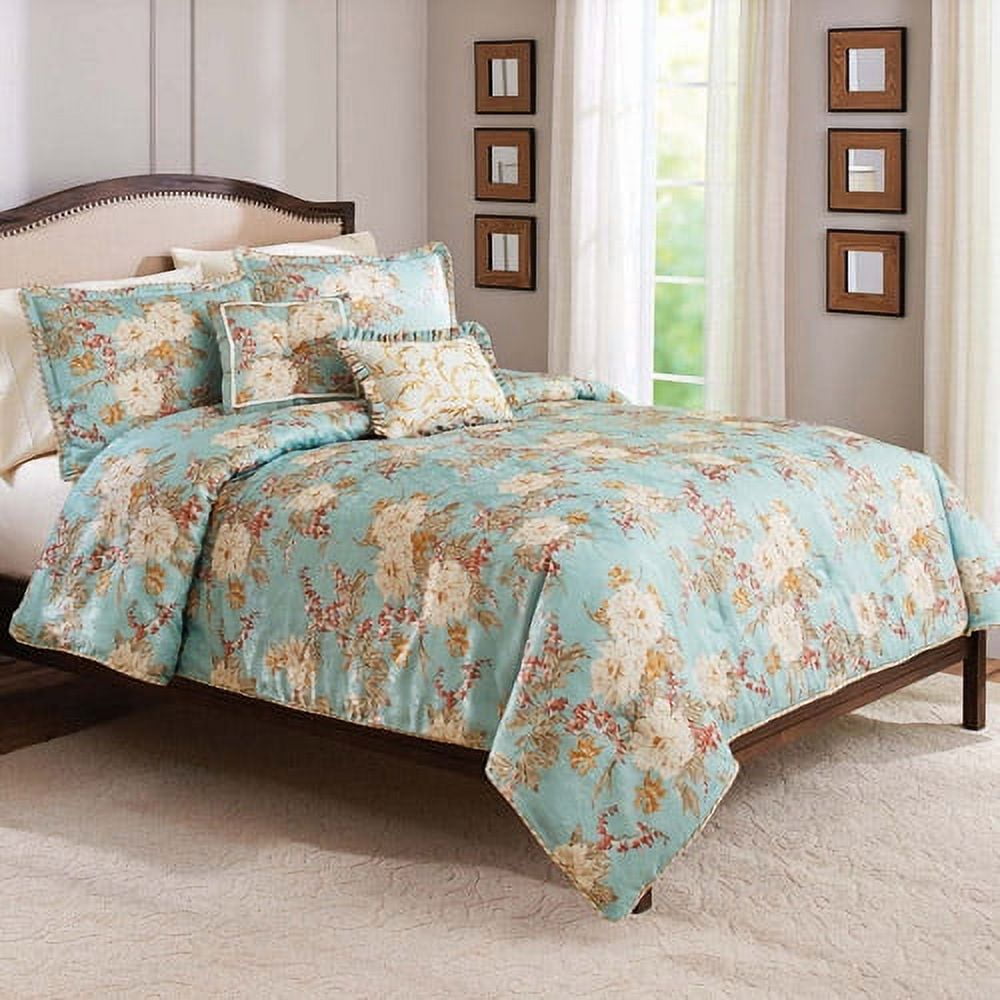 Better Homes & Gardens Full/Queen Heirloom Garden Comforter Set, 5