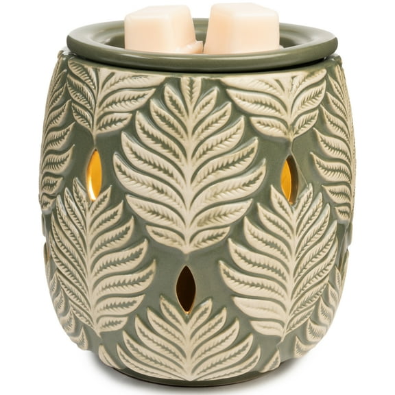 Better Homes & Gardens Fern Textured Leaf Wax Warmer