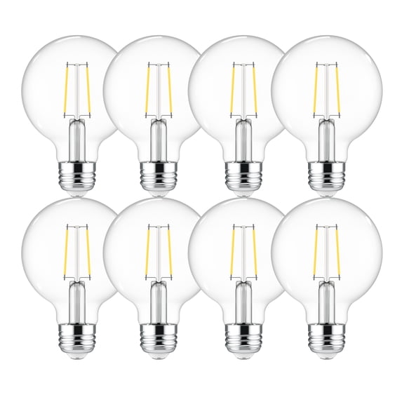 Better Homes & Gardens G25 LED Bulb, 3-Watt (40W Equivalent) Dimmable ...